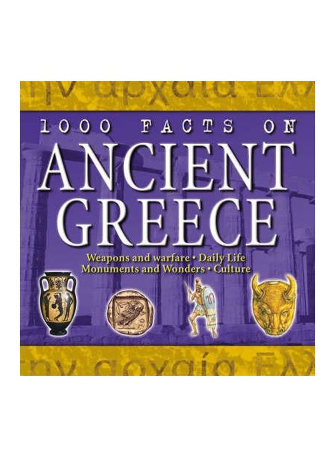 1000 Facts On Ancient Greece Hardcover English by Ruper Matthews