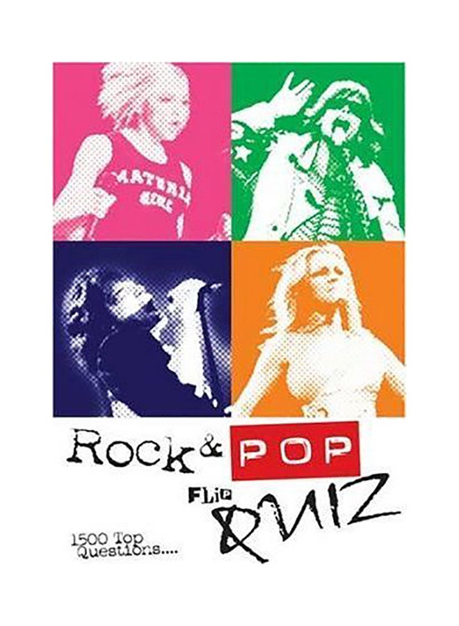 Family Flip Quiz: Rock And Pop Music Paperback English by Nick Holt
