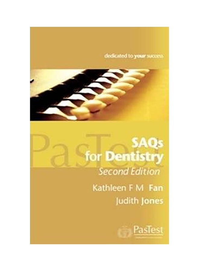 Saqs For Dentistry Paperback English by Kathleen F. M. Fan 