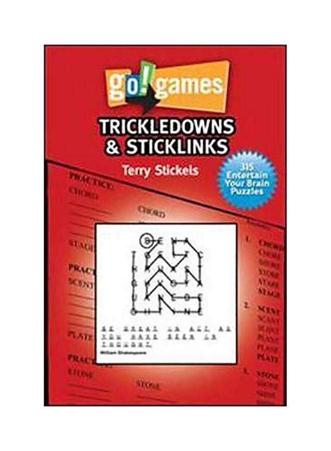 Go! Games : Trickledowns And Sticklinks paperback english 