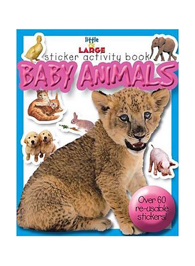 Sticker Activity Book Baby Animals paperback english