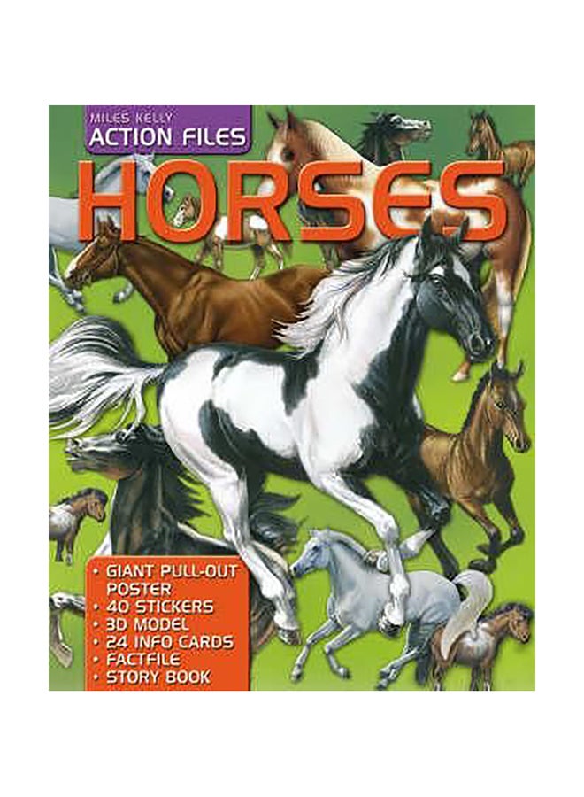 Horses Hardcover English by Camilla de La Bedoyere