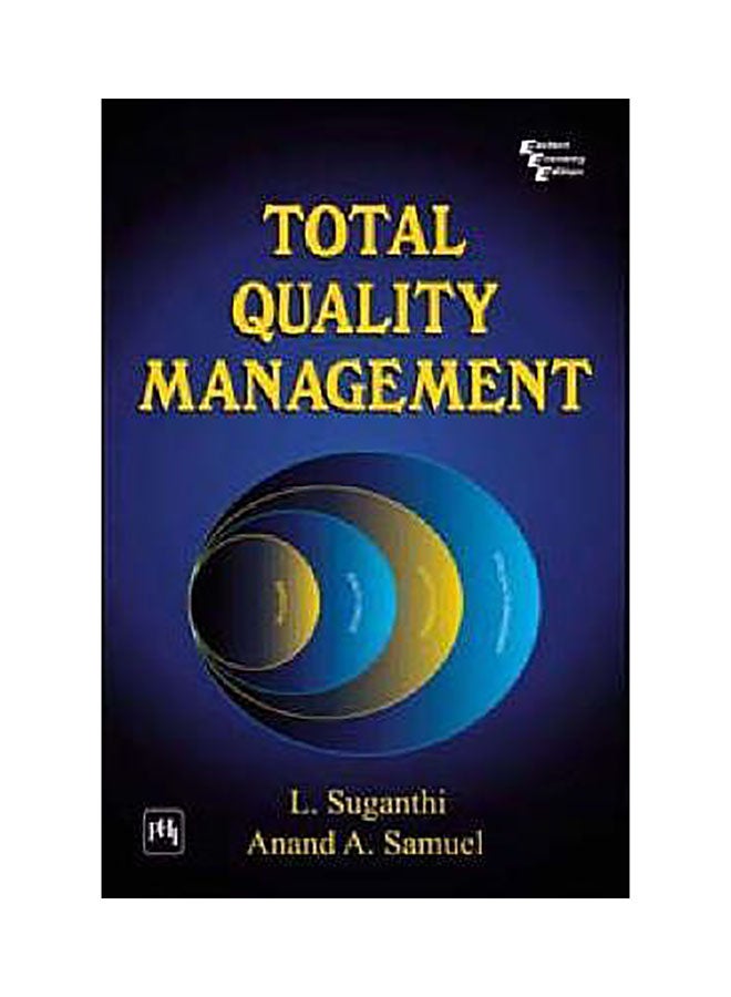 Total Quality Management Paperback English by L. Suganthi