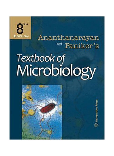 Ananthanarayan And Paniker's Textbook Of Microbiology Paperback English by R. Ananthanarayan