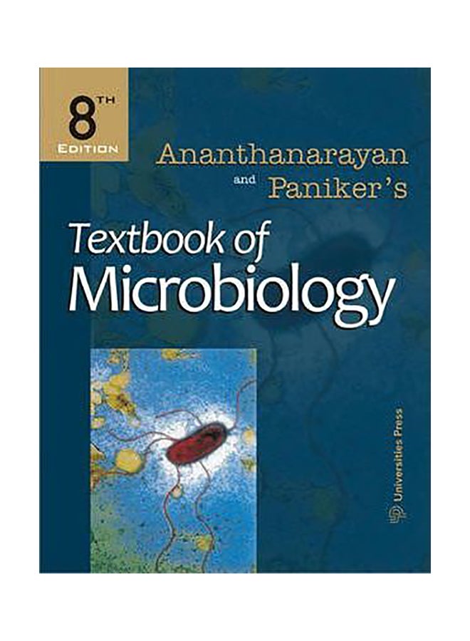 Ananthanarayan And Paniker's Textbook Of Microbiology Paperback English by R. Ananthanarayan