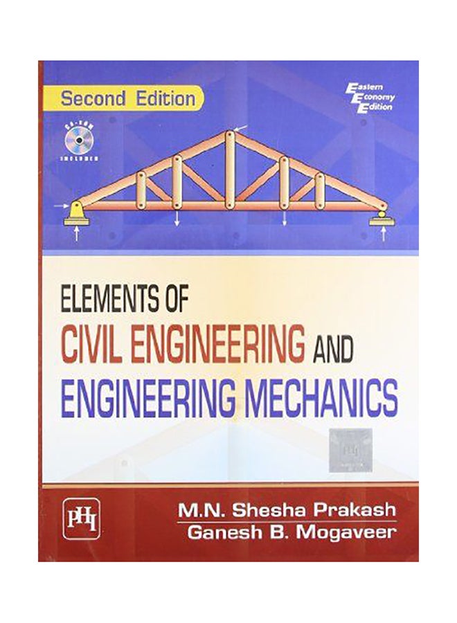 Elements Of Civil Engineering And Engineering Mechanics Paperback English by Prakash Shesha - 40877