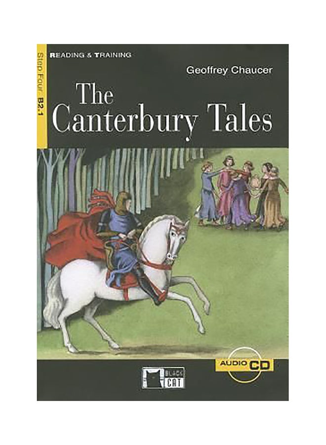 The Canterbury Tales With Audio CD Paperback English by Geoffrey Chaucer