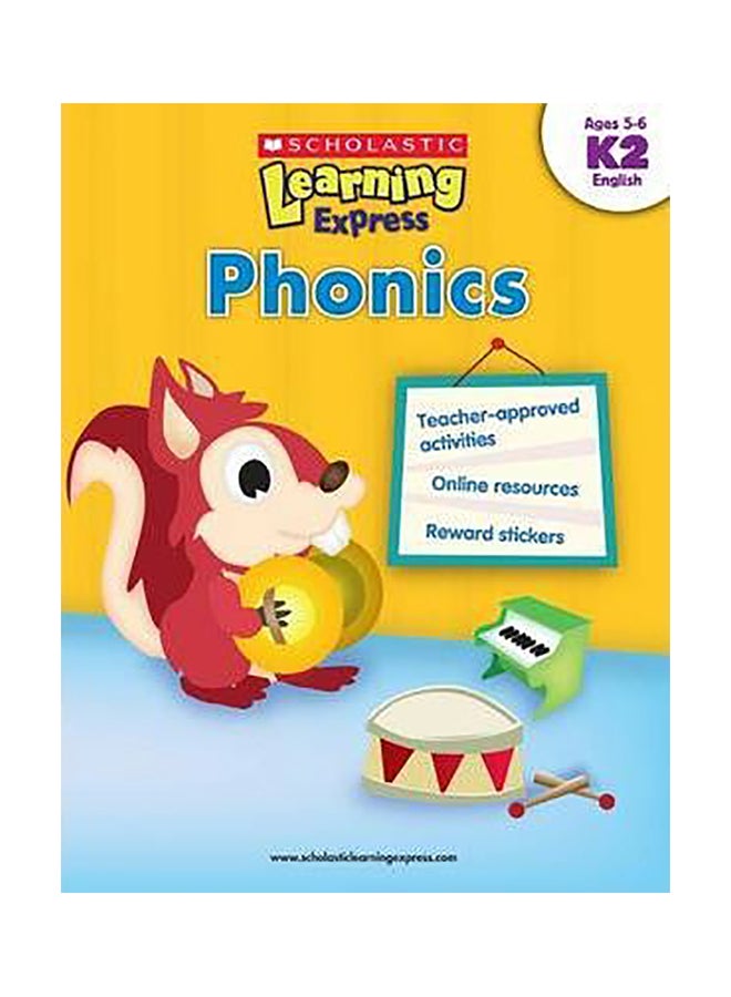 Learning Express: Phonics Level K2 Paperback English by Inc Scholastic - 41061