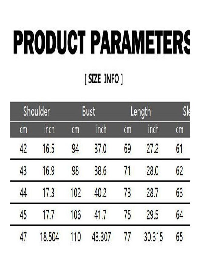 Generic - Men Slim Single Button Lapel Suit Simple Solid Color Large Size Casual Blazer Coat White - Image 1