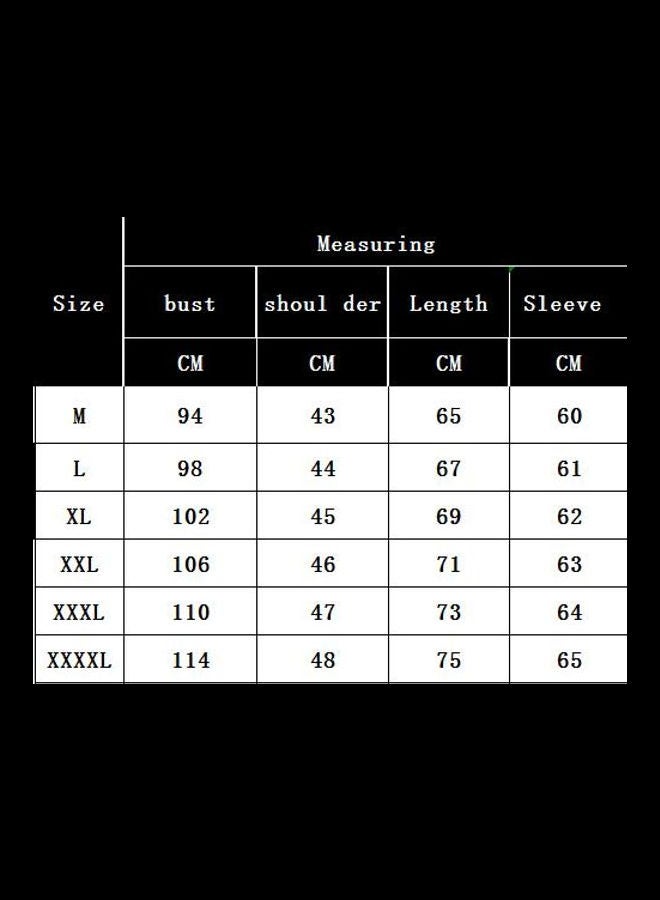 Male Stand Collar Polo Shirt Of Long Sleeves And V-Neck Plus Size Casual Pullover Top Light Grey  - Image 3