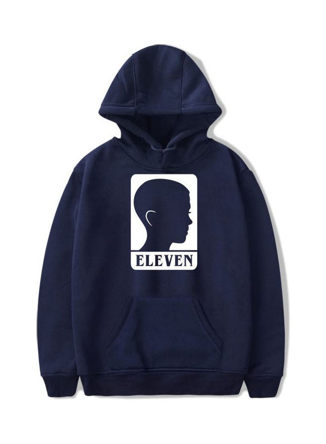 Generic - Fashion Stranger Things Printing Thickening Casual Pullover Hoodie Tops Gray - Image 1