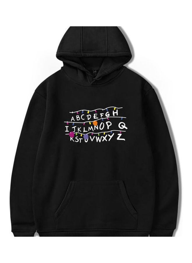 Generic - Fashion Stranger Things Printing Thickening Casual Pullover Hoodie Tops Gray - Image 1