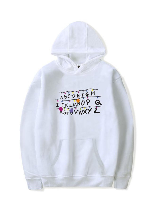 Generic - Fashion Stranger Things Printing Thickening Casual Pullover Hoodie Tops Gray - Image 1