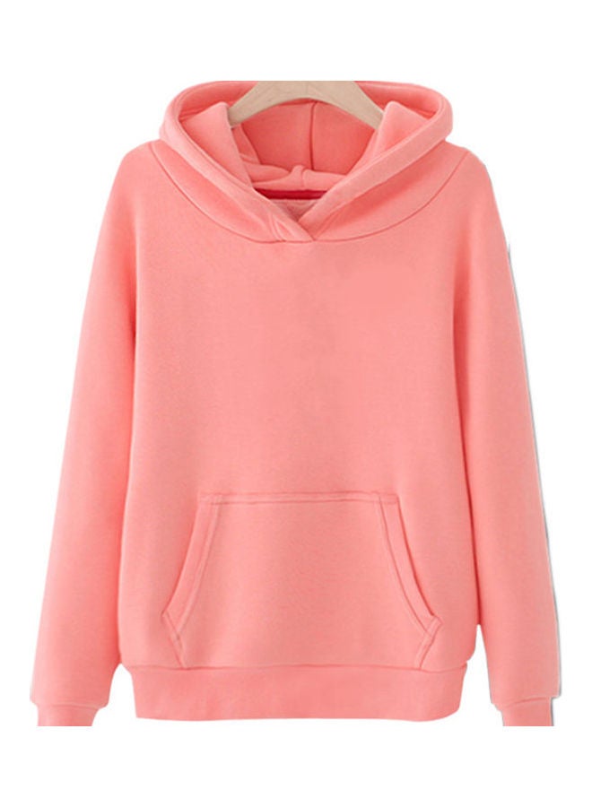 Hooded Sweatshirt Pink  - Image 1