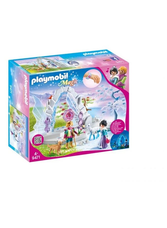 PLAY MOBILE - Magic Crystal Gate To The Winter World Figures Playset 28x18x16cm - Image 1