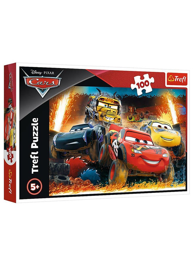 Trefl 100-Piece Disney Cars Jigsaw Puzzle Playset
