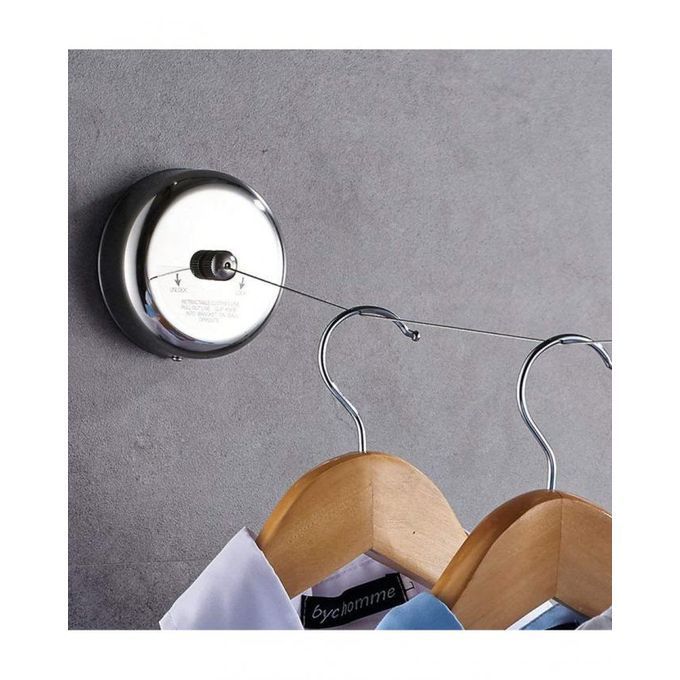 Retractable Clothesline Rope Silver 2.7meter  - Image 3