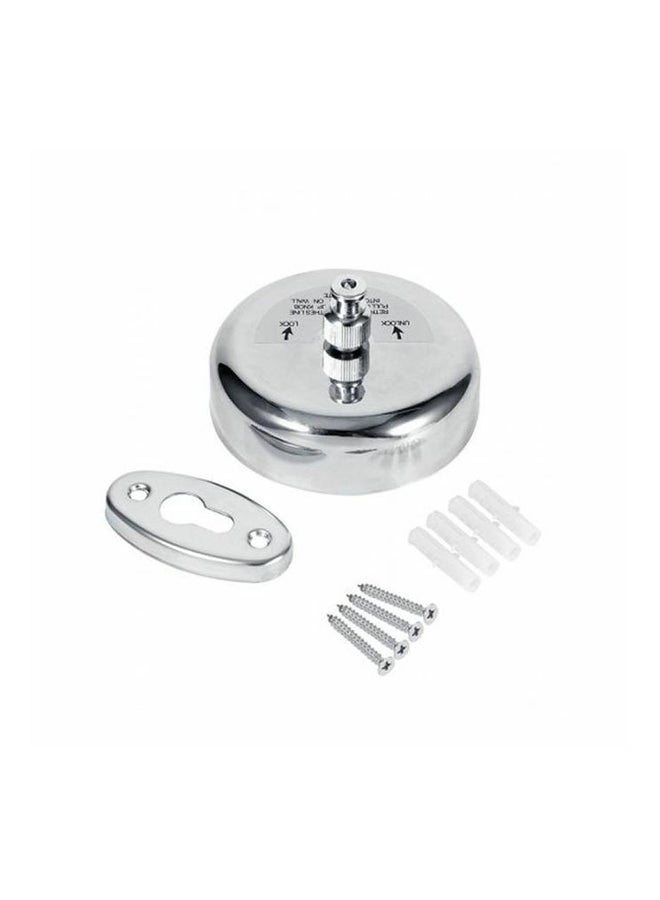 Retractable Clothesline Rope Silver 2.7meter  - Image 1