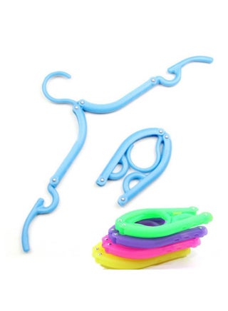 4-Piece Foldable Clothes Hanger Set Multicolor - v1605737893/N40867036A_1