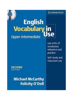 English Vocabulary In Use Upper-Intermediate With CD-ROM Paperback English by Michael J. McCarthy