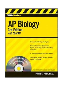Cliffsnotes Ap Biology With CD-ROM Paperback English by Phillip E. Pack