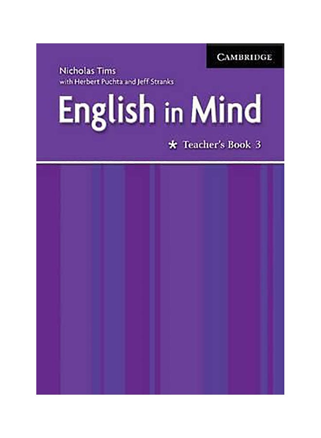 English In Mind 3 Teacher's Book Paperback English by Nicholas Tims