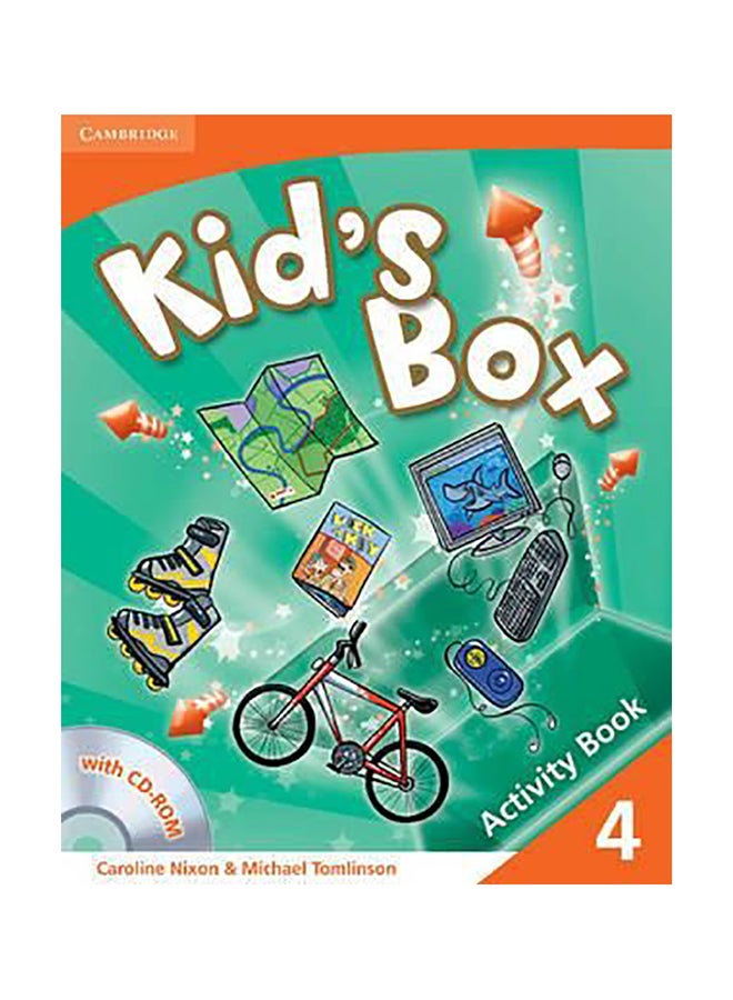 Kid's Box Level 4 Activity Book With CD-ROM Paperback English by Caroline Nixon 