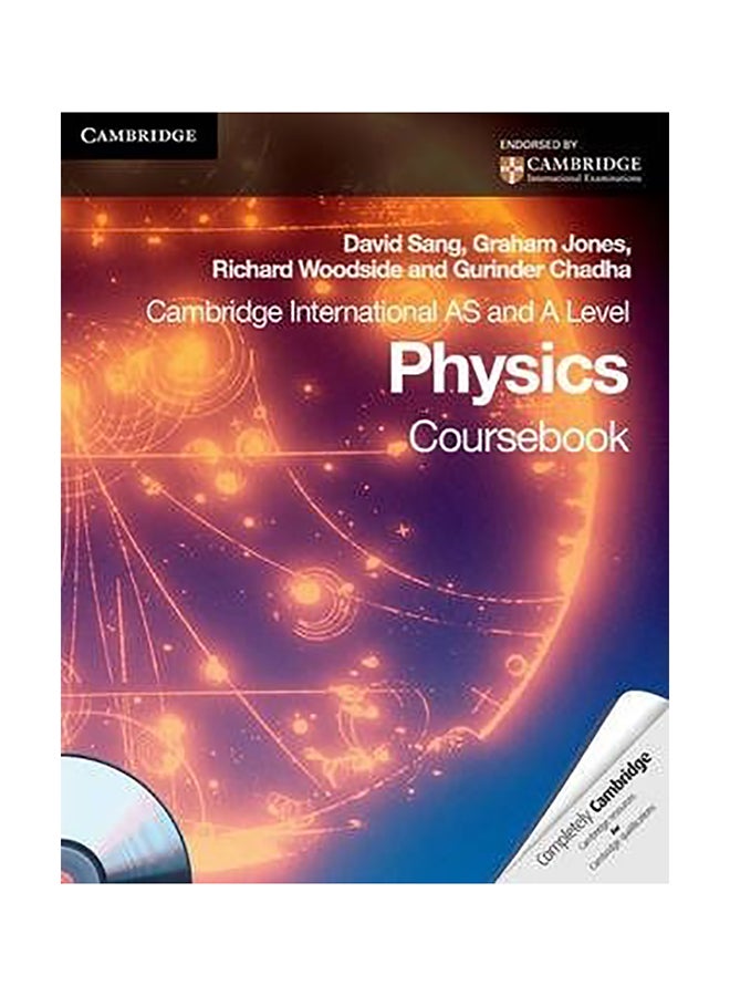 Cambridge International As Level And A Level Physics Coursebook With CD-ROM Paperback English by David Sang 
