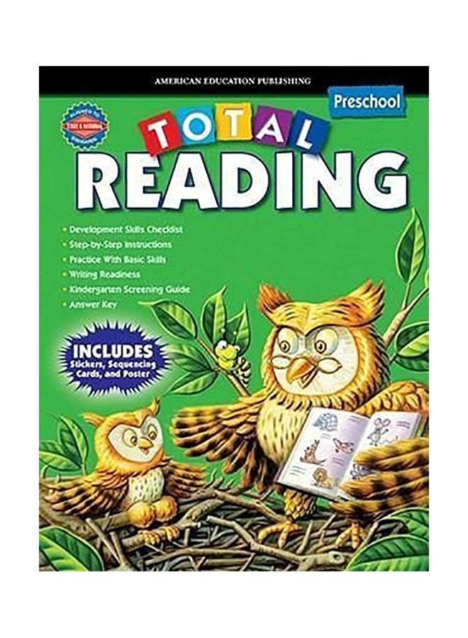Total Reading, Grade Preschool Paperback English by American Education Publishing 