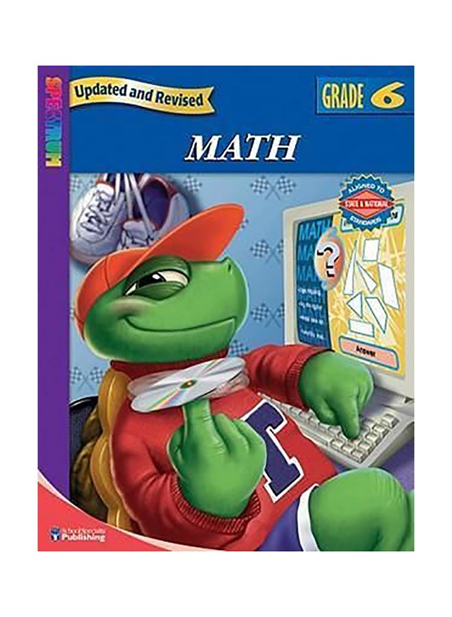 Math, Grade 6 Paperback English by Spectrum
