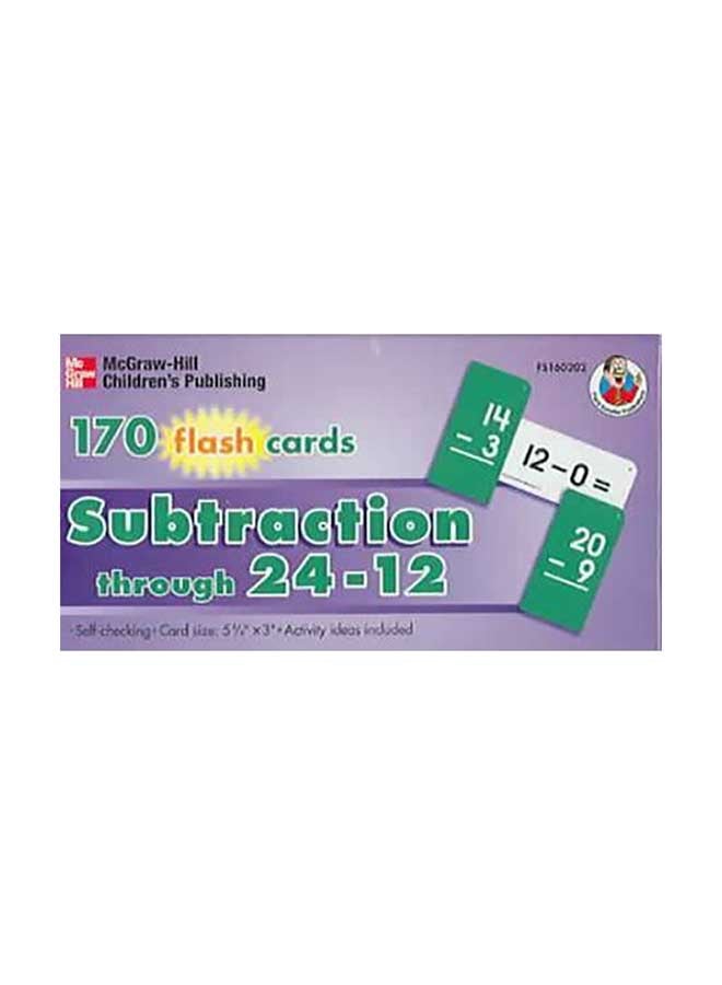 Subtraction Through 24-12 Paperback English by School Specialty Publishing