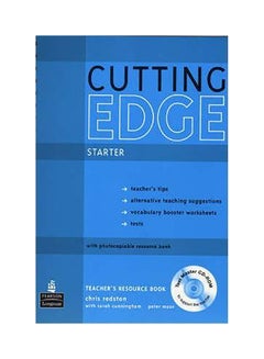 New Cutting Edge Starter Teachers Book And Test Master CD-ROM Pack Paperback English by Sarah Cunningham