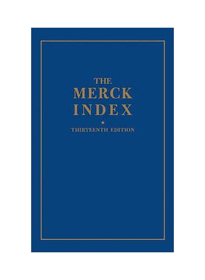 The Merck Index: An Encyclopaedia Of Chemicals, Drugs And Biologicals Hardcover English by Susan Budavarl 