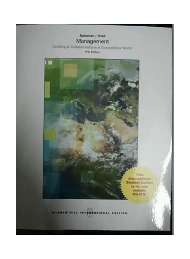 Management: Leading & Collaborating In A Competitive World Paperback English by Thomas S. Bateman 