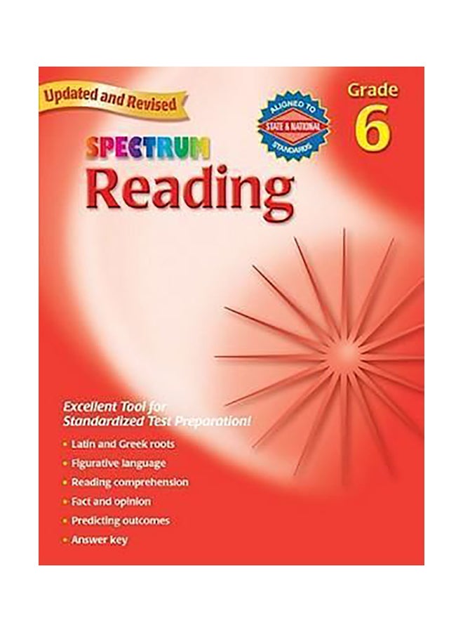 Reading, Grade 6 Paperback English by Spectrum 
