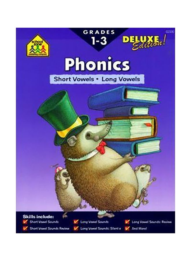 Phonics Deluxe: Short And Long Vowels paperback english 