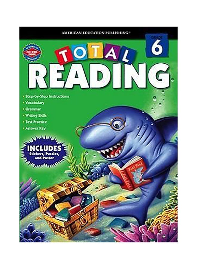 Total Reading, Grade 6 Paperback English by American Education Publishing 
