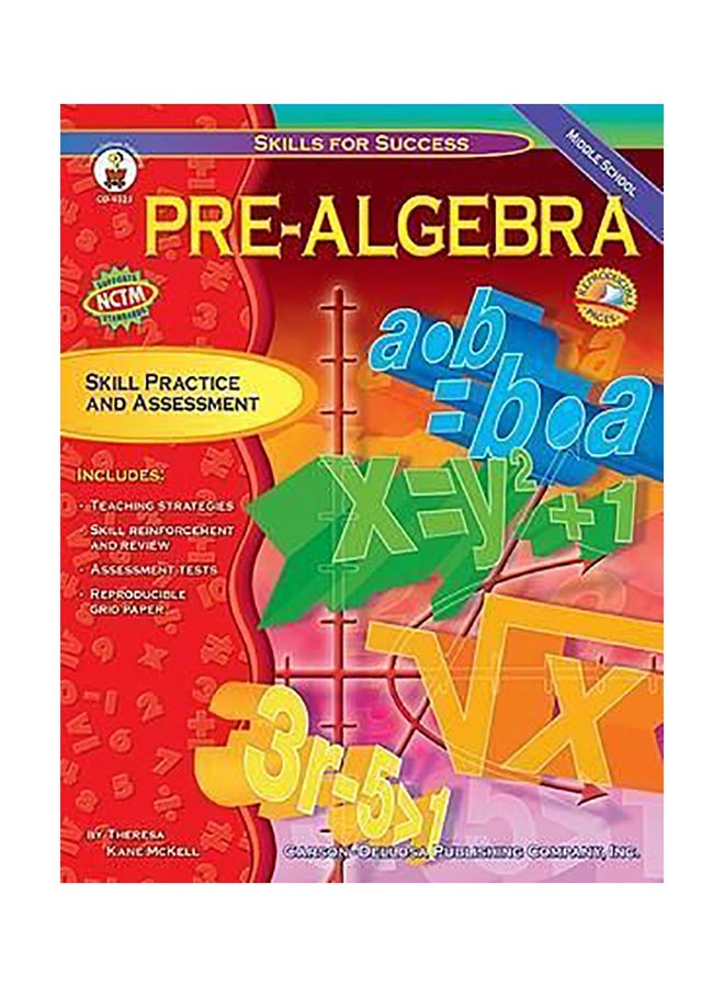 Pre-Algebra Paperback English by Theresa Kane McKell