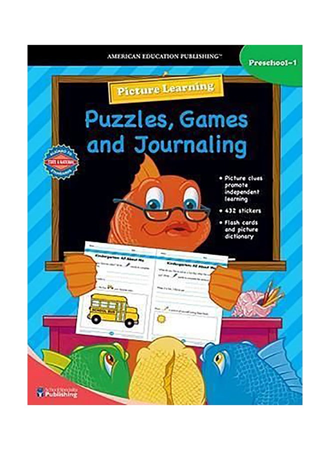 Puzzles, Games And Journaling Paperback English by American Education Publishing - 01032018 