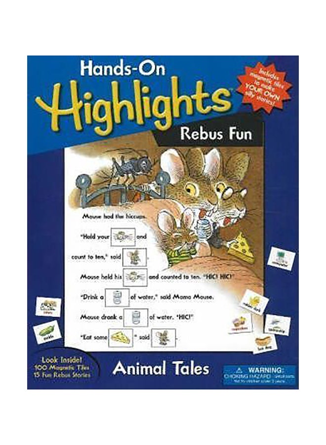 Rebus Fun : Animal Tales Paperback English by Inc. Highlights for Children - 01032018