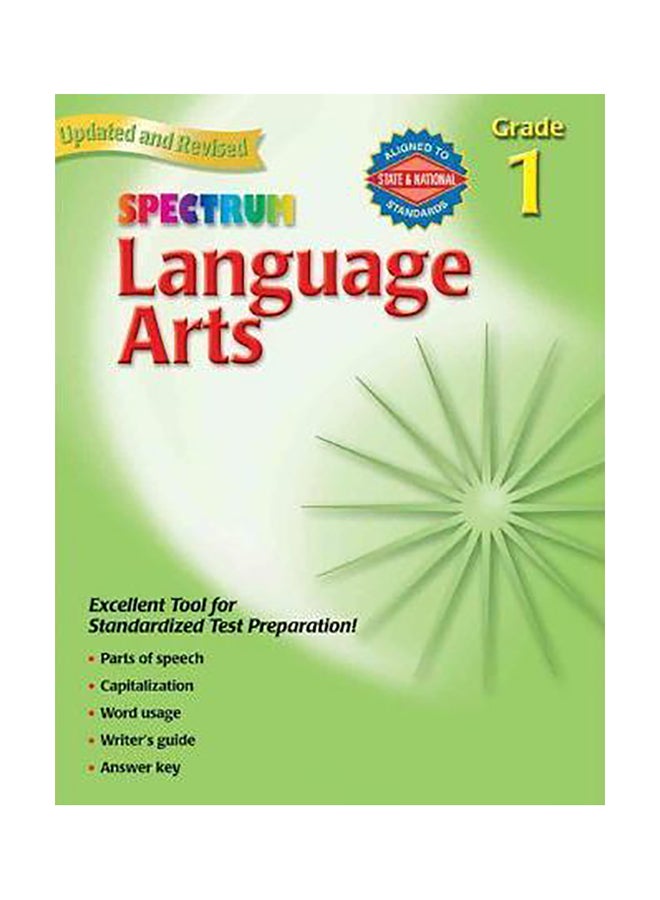 Language Arts Grade 1 Paperback English by Spectrum - 01032018