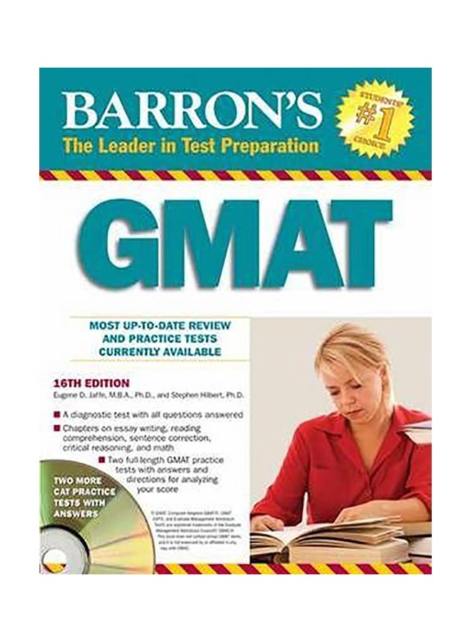 Barron's Gmat Paperback English by Eugene D. Jaffe - 01032018