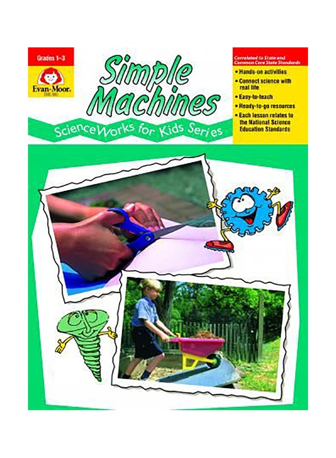 Simple Machines Science Words For Kids Series Paperback English by Evan-Moor Educational Publishers - 01032018 