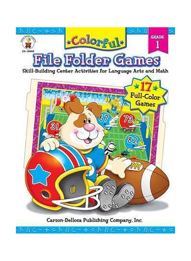 Colorful File Folder Games Grade 1 : Skill-Building Center Activities Paperback English by Debra Olson Pressnall - 01032018 