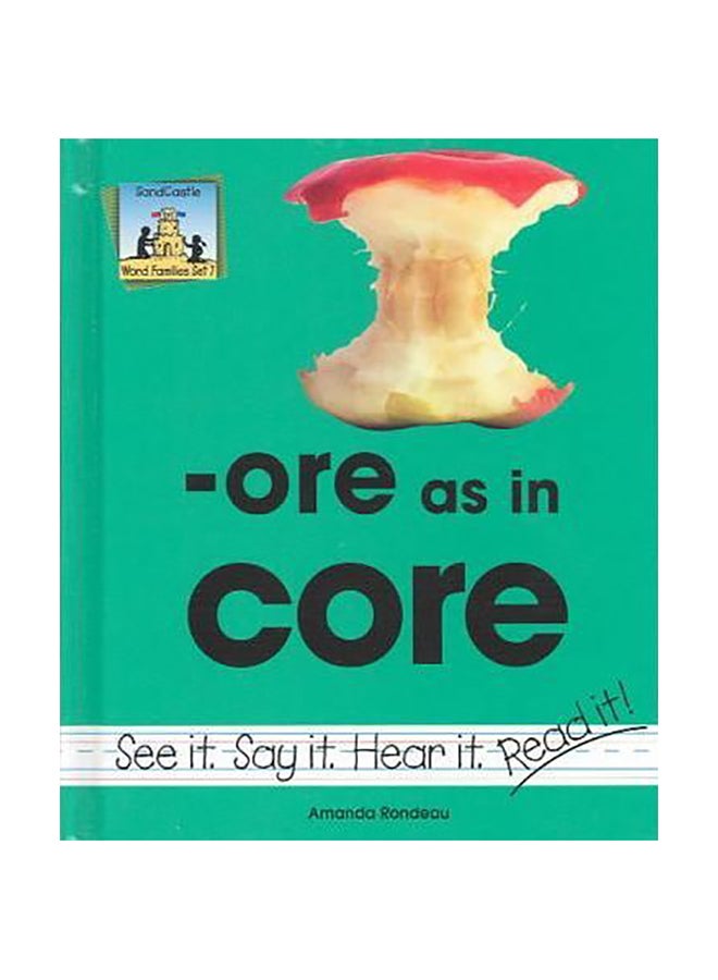 Ore As In Core hardcover english