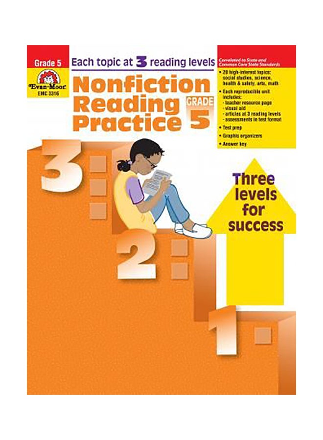 Nonfiction Reading Practice Paperback English by Mike Graff 