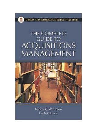 The Complete Guide To Acquisitions Management Paperback English by Frances C. Wilkinson - v1605754551/N41947588A_1