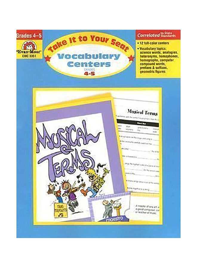 Vocabulary Centers Paperback English by Sandi Johnson