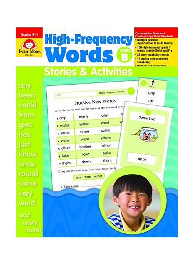 High Frequency Words: Stories And Activities Paperback English by Evan-Moor Educational Publishers