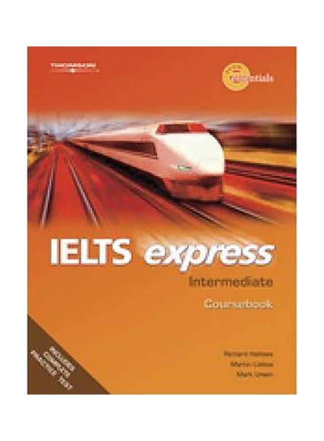 IELTS Express Intermediate Coursebook Paperback English by Richard Hallows